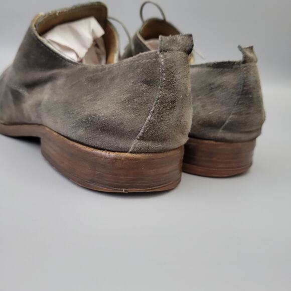 Stringate Moma Uomo Suede Mens Shoes Size 42.5 Fits 10.5 US main image 4